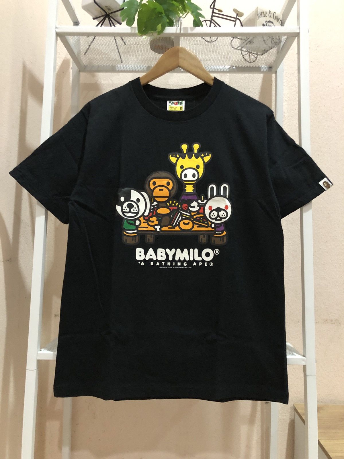 Bape 2010 Baby Milo All Safari A Bathing Ape Tshirts Size US M / EU 48-50 / 2 - 1 Thumbnail