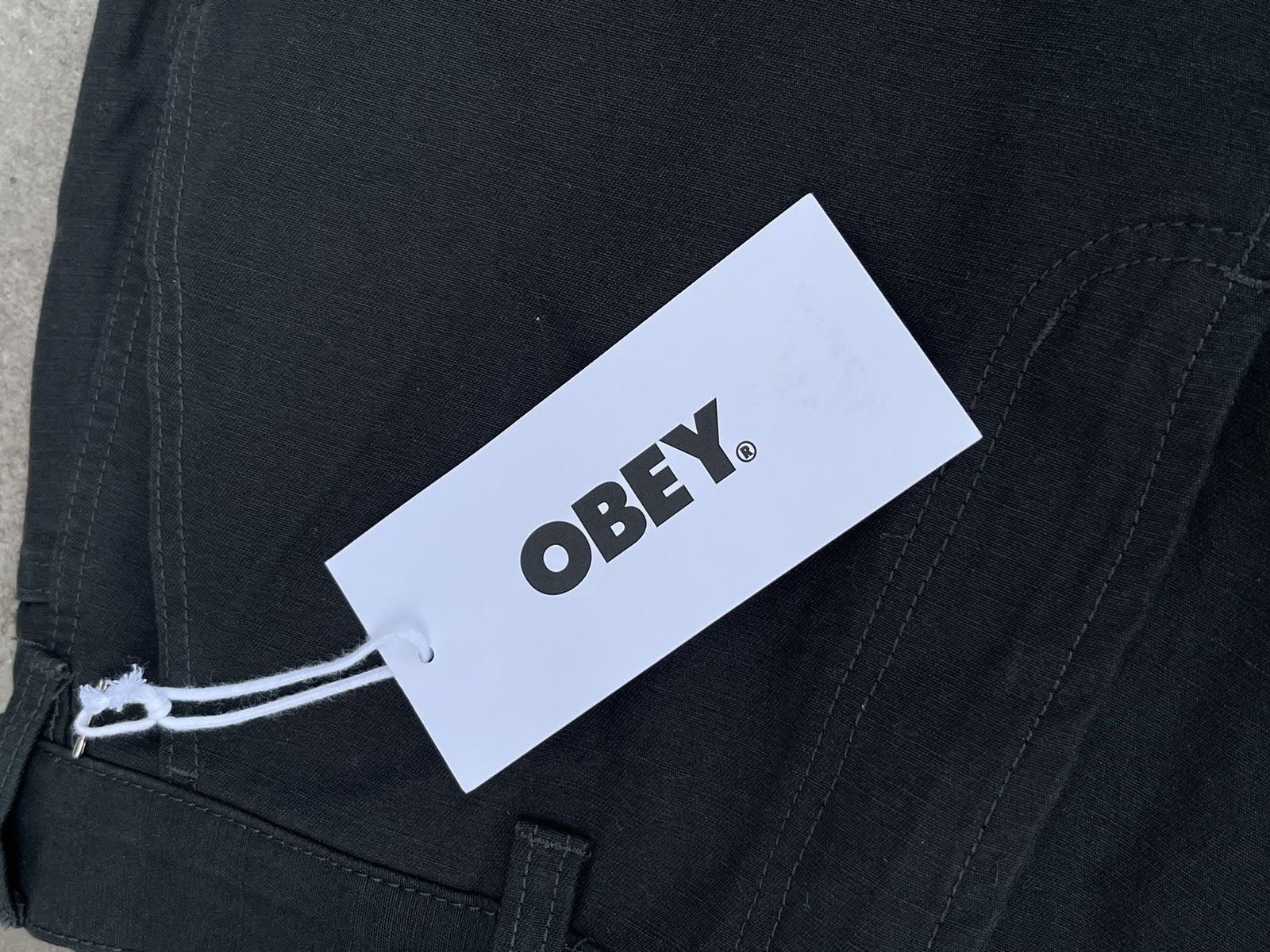 Obey !DS! SS23 Obey Big Timer Twill Printed Carpenter Work Pants Size US 32 / EU 48 - 19 Thumbnail