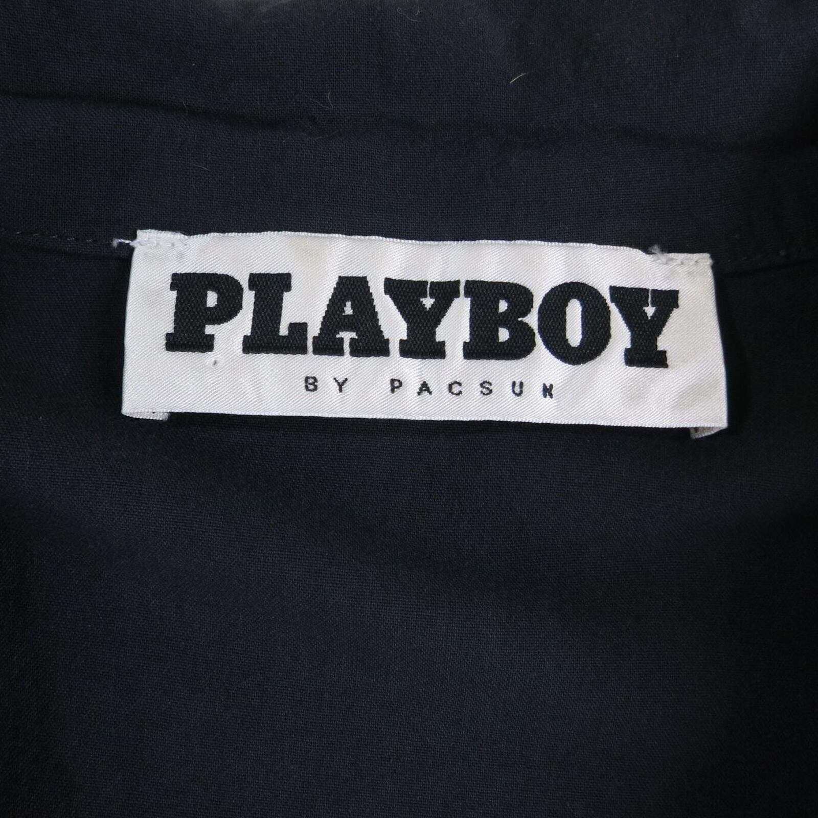 Playboy Playboy by PacSun Neon Capital Camp Shirt Men's Large Size US L / EU 52-54 / 3 - 6 Thumbnail