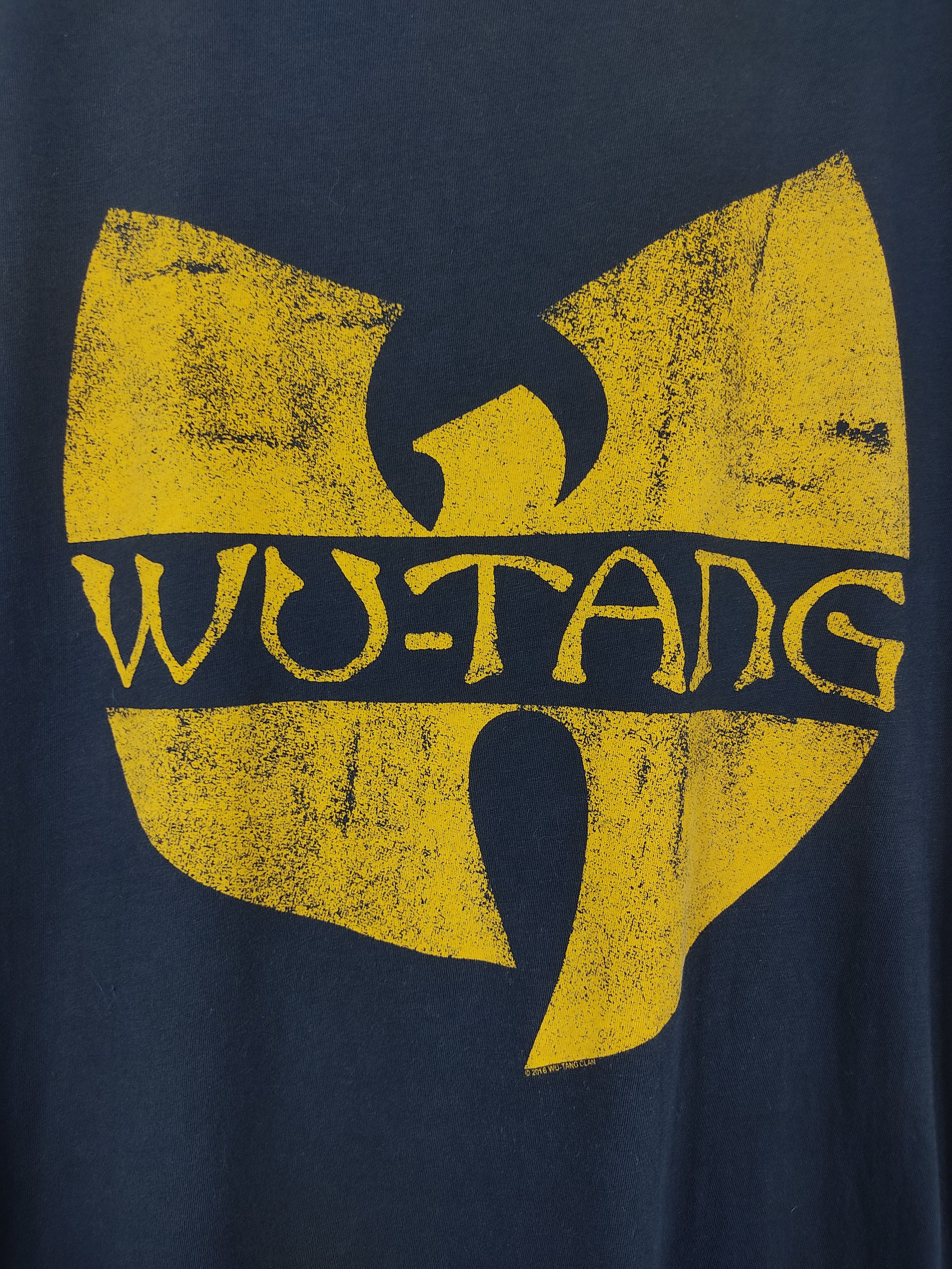 Rap Tees Wu-Tang Clan Distress Design By H&M Rap T-Shirt Size US S / EU 44-46 / 1 - 3 Thumbnail