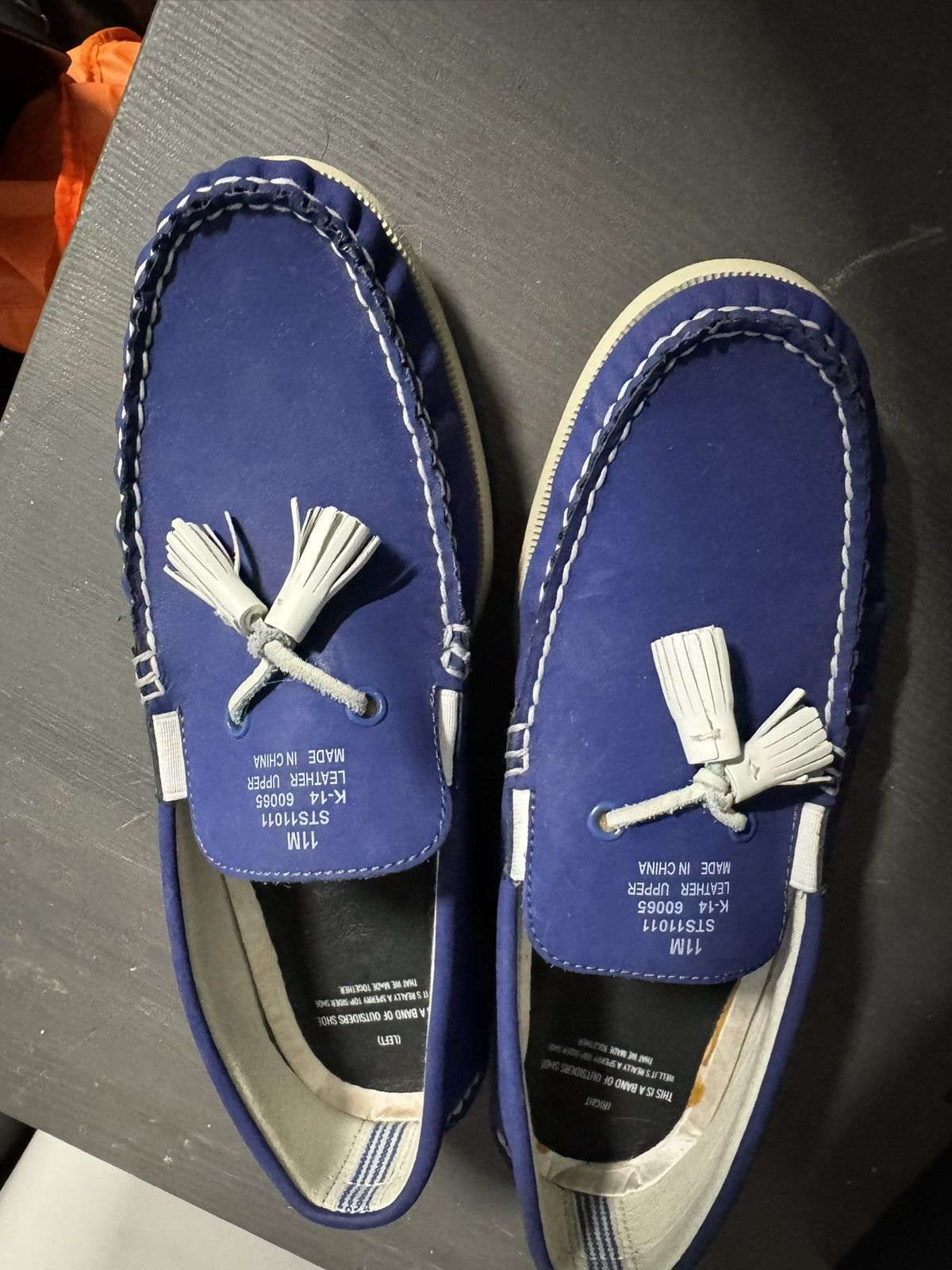 Band Of Outsiders Band of Outsider x Sperry Tassel Loafers Size 11 Size US 11 / EU 44 - 1 Thumbnail