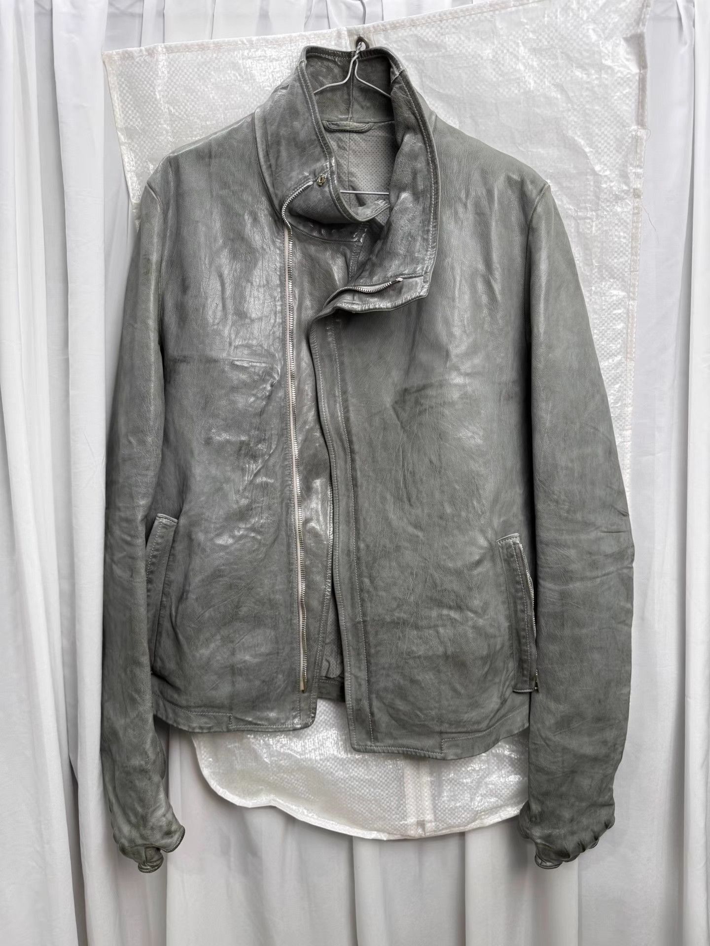 Carol Christian Poell Carol Christian Poell Leather Boxing Jacket K20 Size US M / EU 48-50 / 2 - 1 Thumbnail