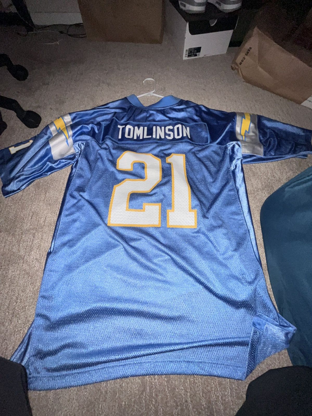 Reebok LaDainian Tomlinson Reebok Home Jersey Size US XL / EU 56 / 4 - 2 Thumbnail