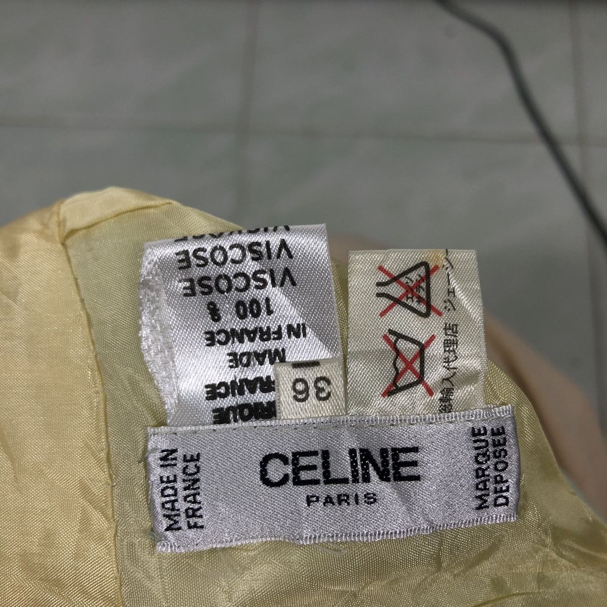 Celine 🔥Celine Paris Skirt Size 22" - 8 Thumbnail