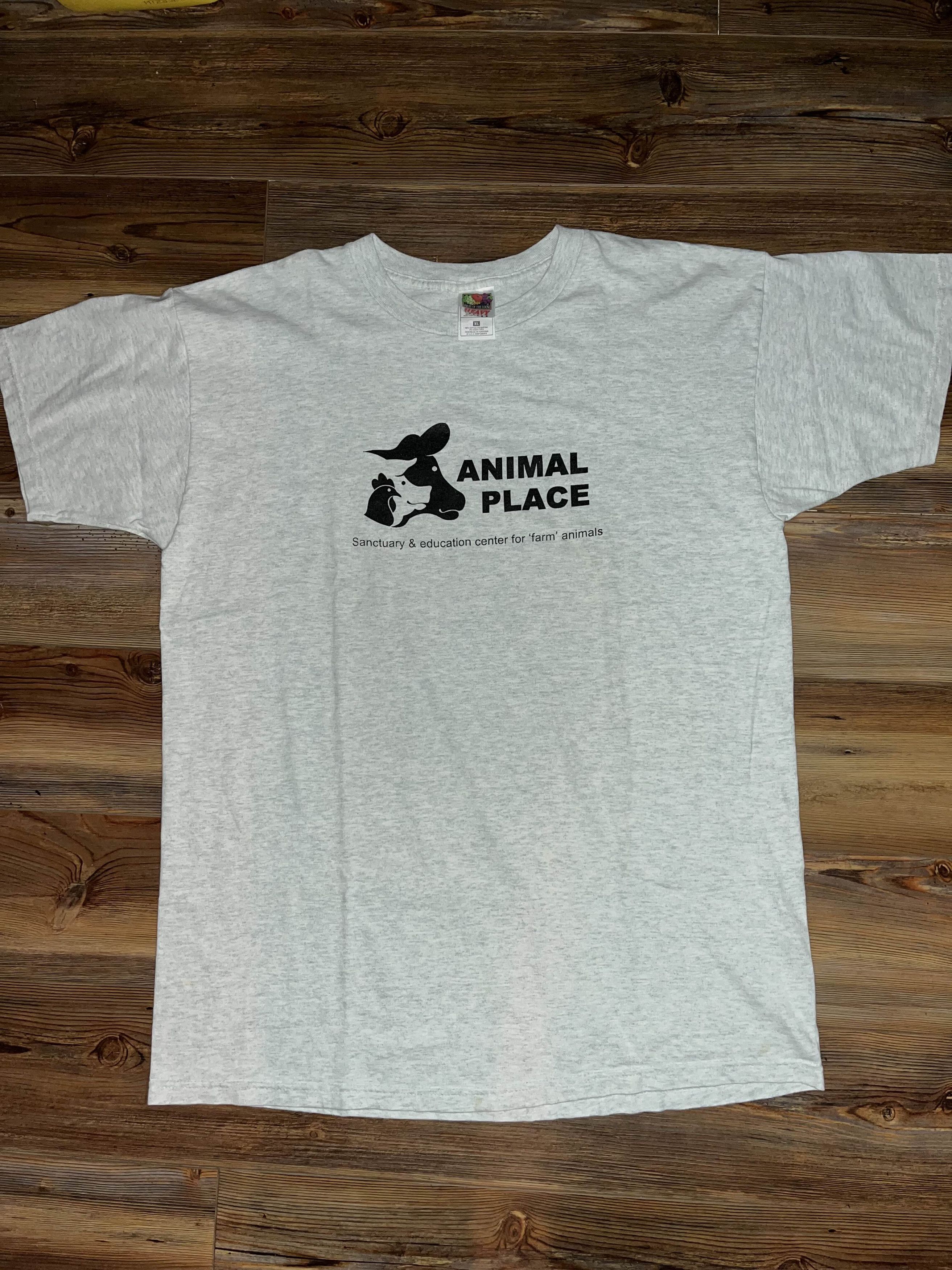 Fruit Of The Loom × Vintage 90s / Y2K Animal Place Sanctuary Shirt Size US XL / EU 56 / 4 - 3 Thumbnail
