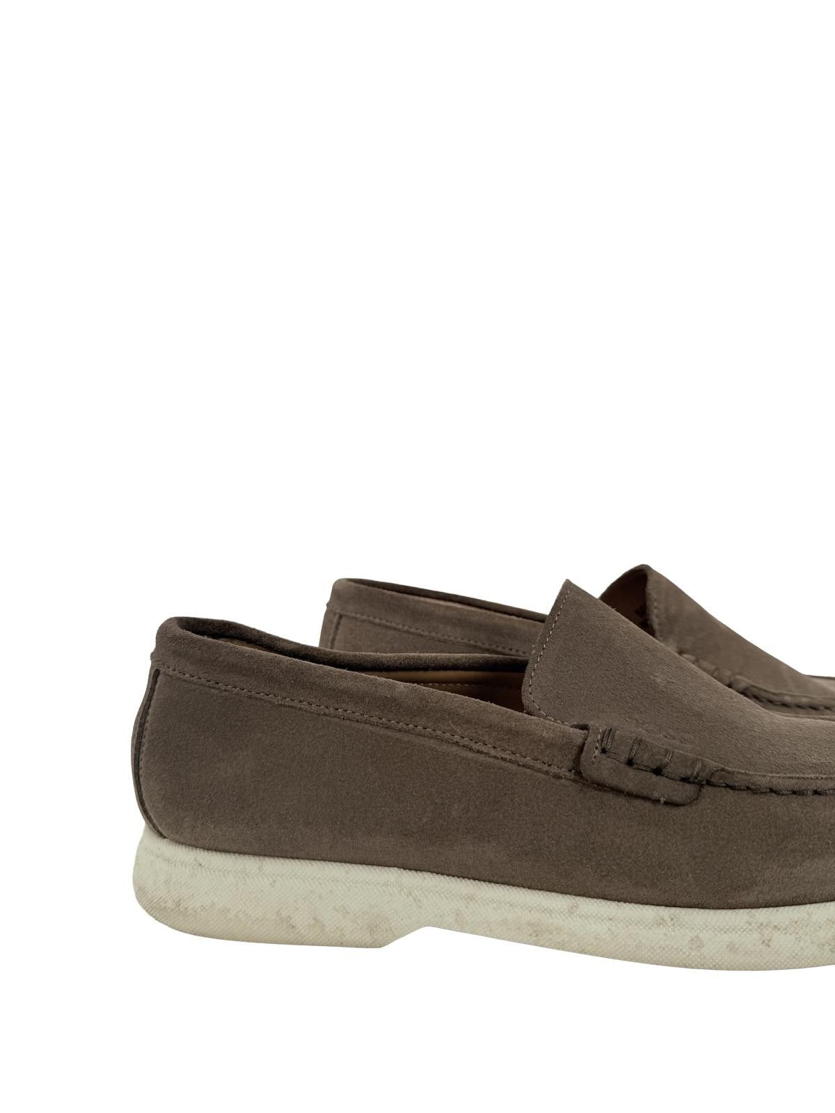 Other Boss Men's Sienne Logo-Emed Slip-On Loafers in Med Beige 260 Size US 8 / EU 41 - 2 Thumbnail