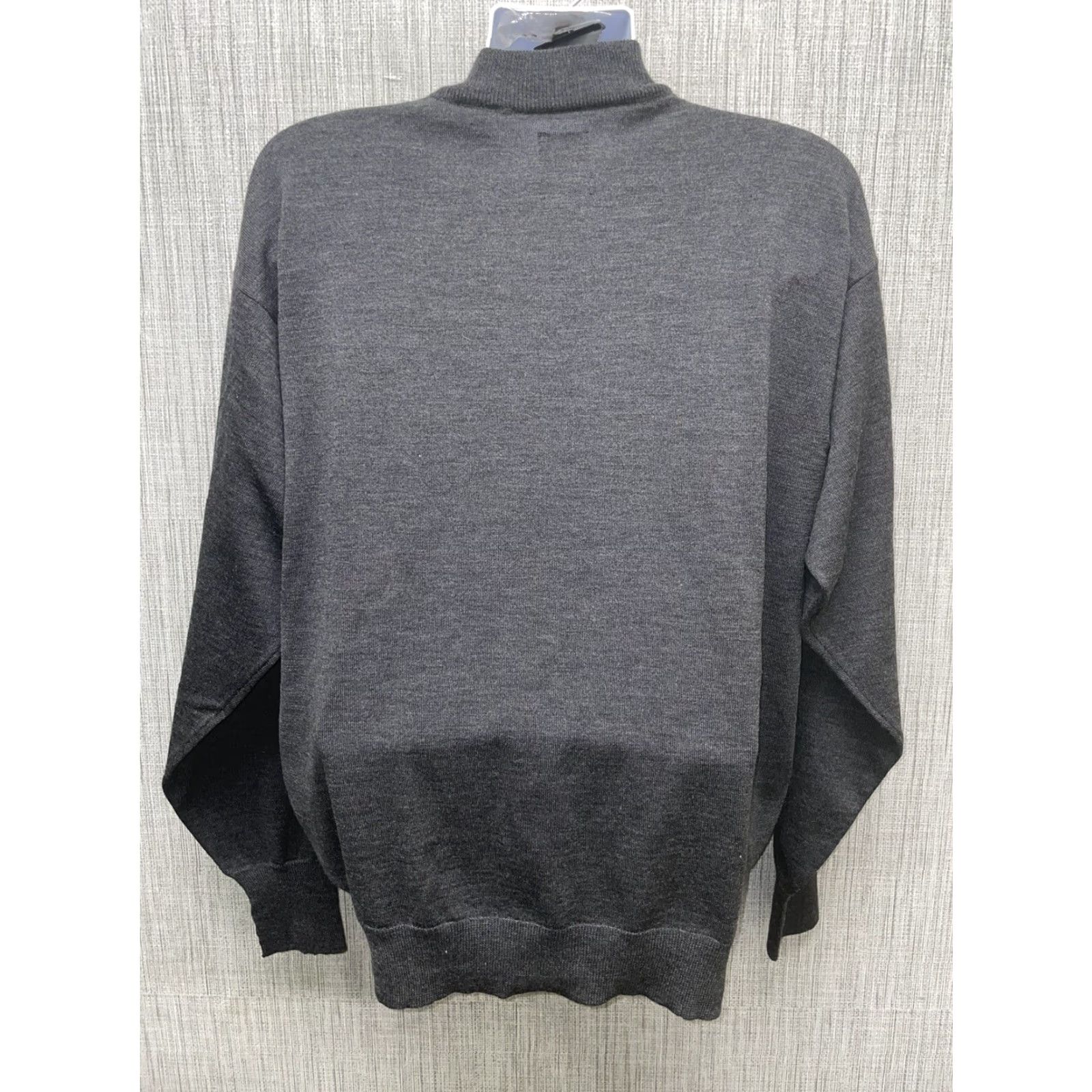 Vintage E-Luxe Wool Black Turtleneck Shirt Mens XL Size US XL / EU 56 / 4 - 4 Thumbnail