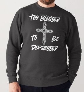 Other Too Blessed To Be Depressed™ Size US M / EU 48-50 / 2 - 1 Preview
