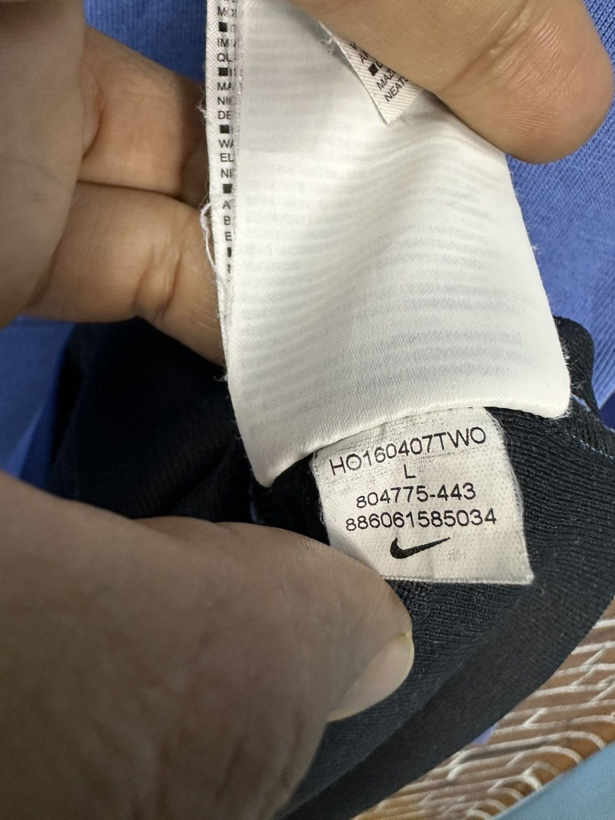 Nike Y2k Nike 2 Tone Sweatshirt Z408 Size US L / EU 52-54 / 3 - 12 Thumbnail