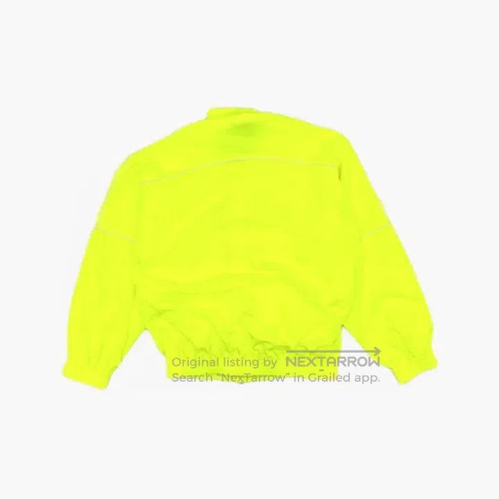 Balenciaga SS21 Neon Yellow Long Sleeve Jacket.