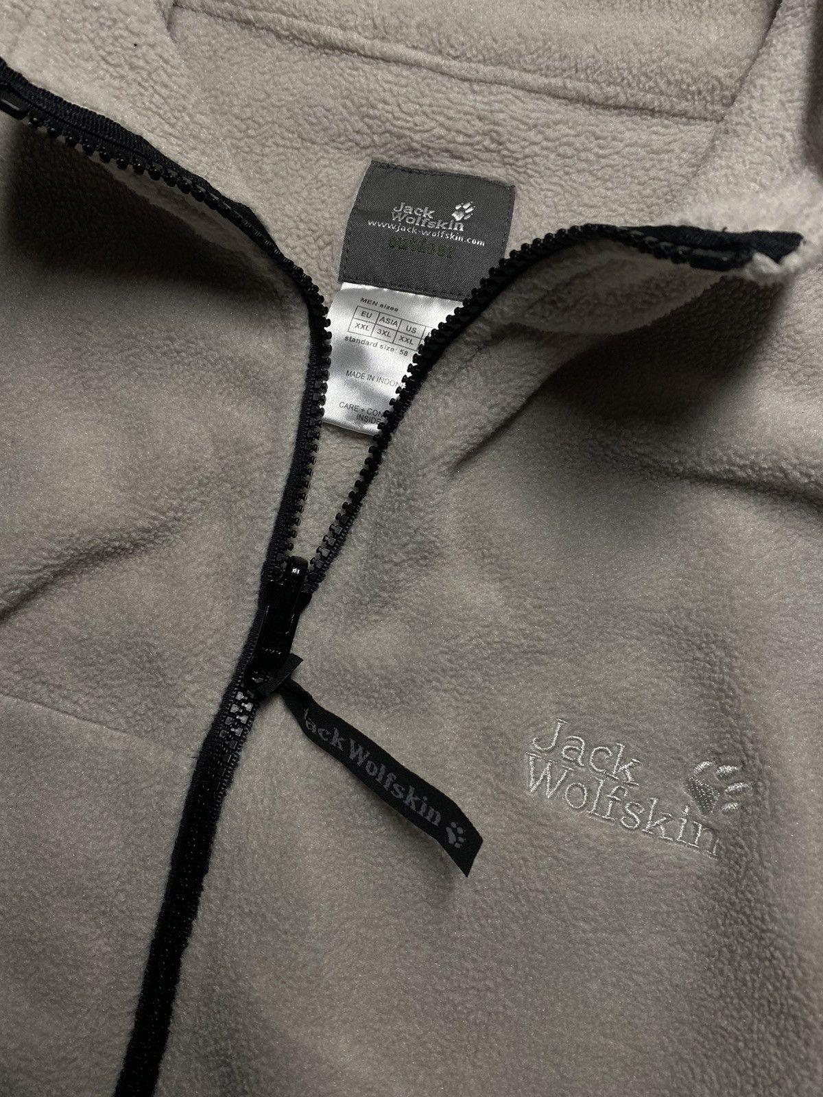 Jack Wolfskin Jack Wolfskins beige fleece warm cosy vibes Size US XXL / EU 58 / 5 - 3 Thumbnail