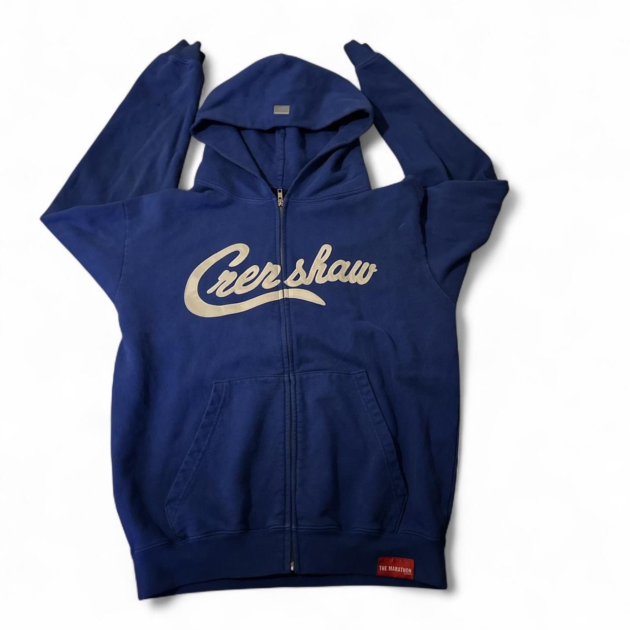 Vintage Blue Crenshaw Zip-up hoodie Size US M / EU 48-50 / 2 - 1 Thumbnail