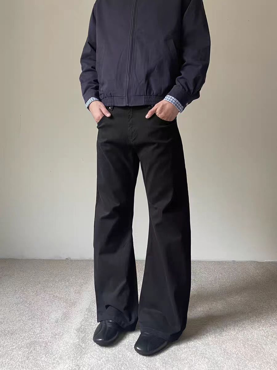 Jean Black loose-fitting work pants Size US 32 / EU 48 - 2 Thumbnail
