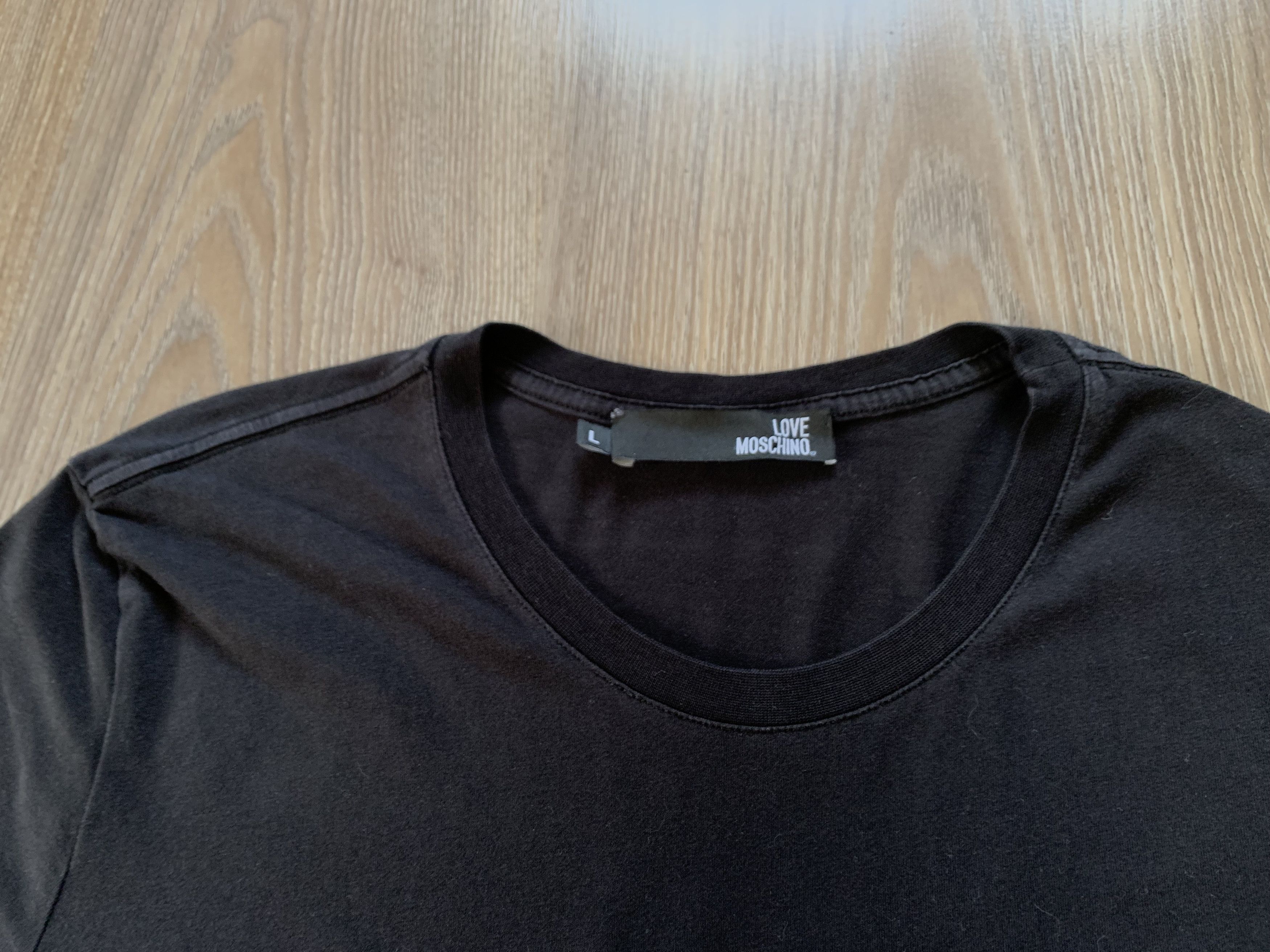 Moschino Vintage Love Moschino Cotton Stretch 3D Printed T-Shirt Size US L / EU 52-54 / 3 - 6 Thumbnail
