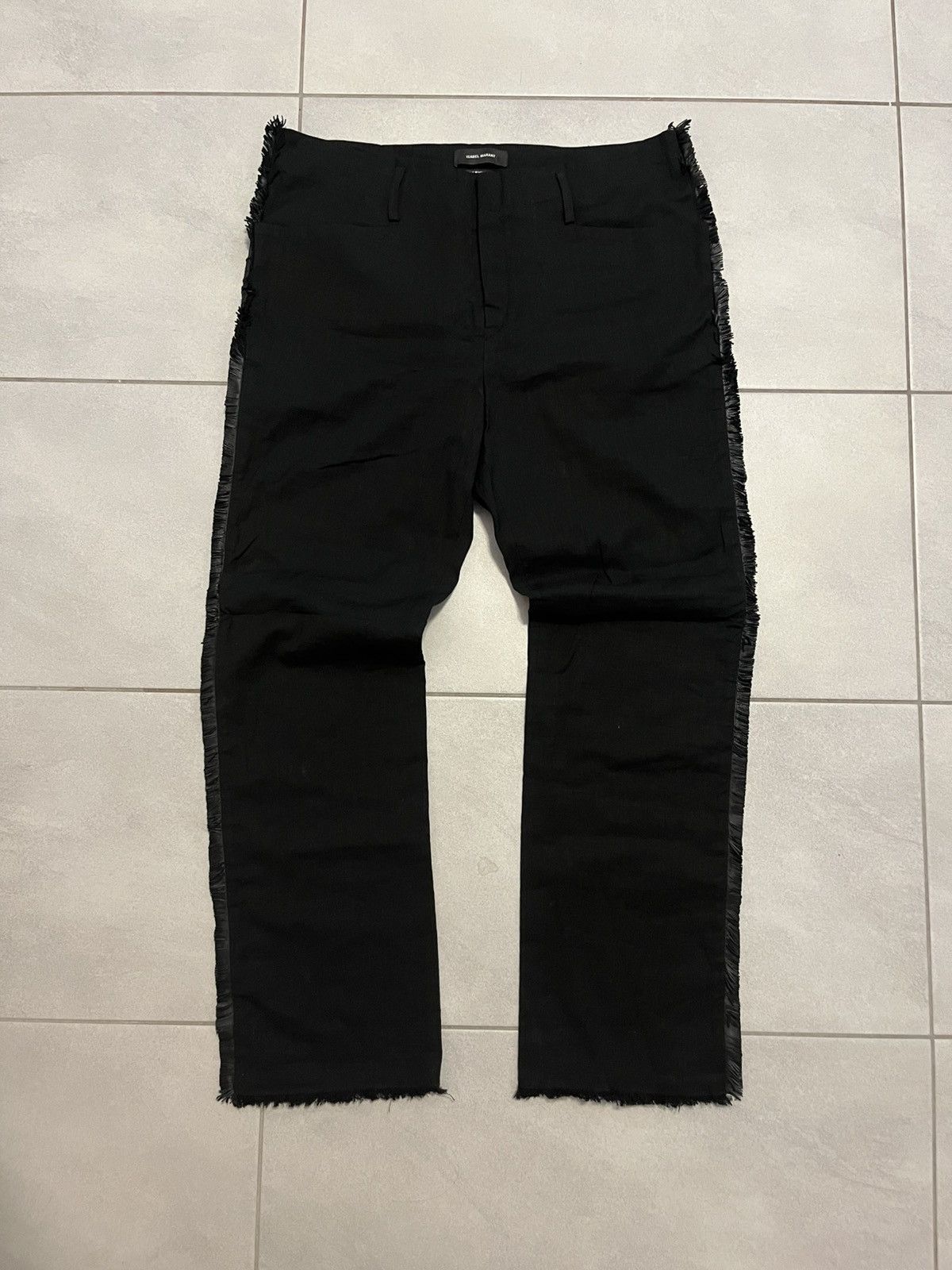Isabel Marant Isabel Marant lamb leather fringe pants vintage avant-garde Size 28" / US 6 / IT 42 - 1 Thumbnail