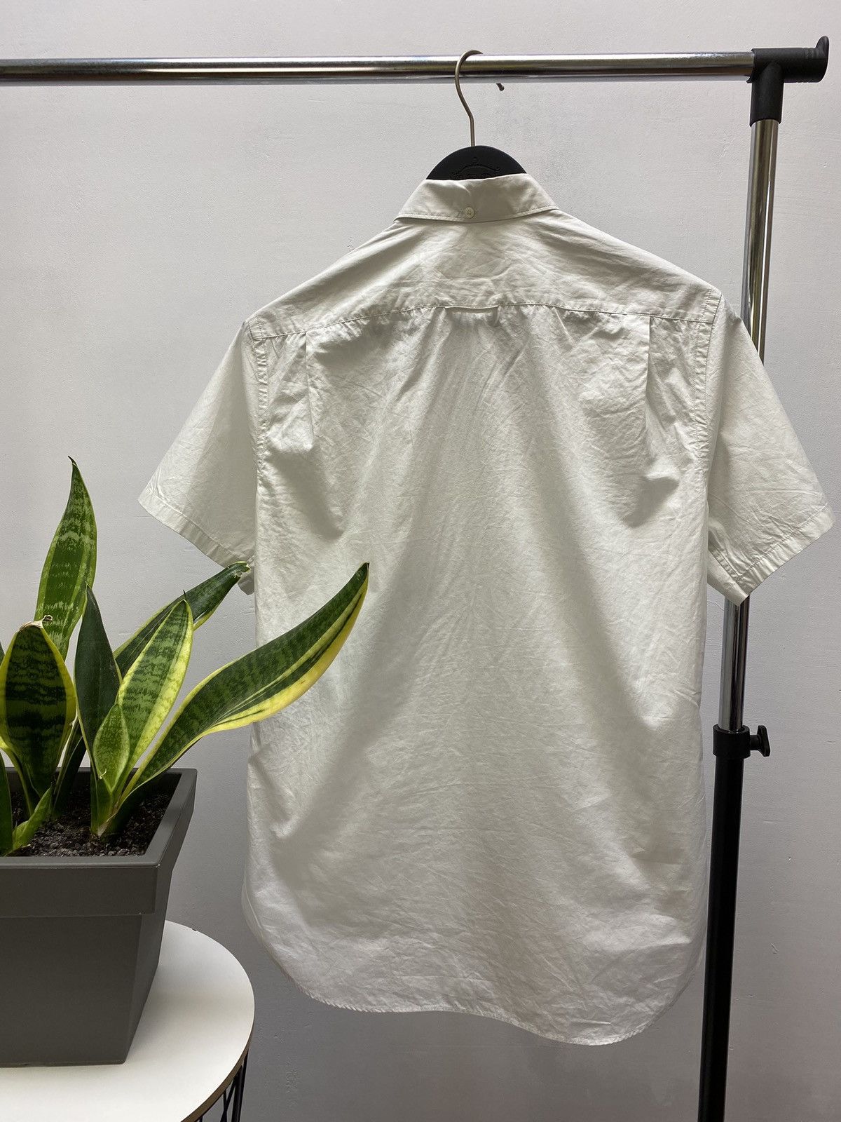 Prada Prada Logo Short Sleeve Shirt Size 39 Size US M / EU 48-50 / 2 - 21 Thumbnail