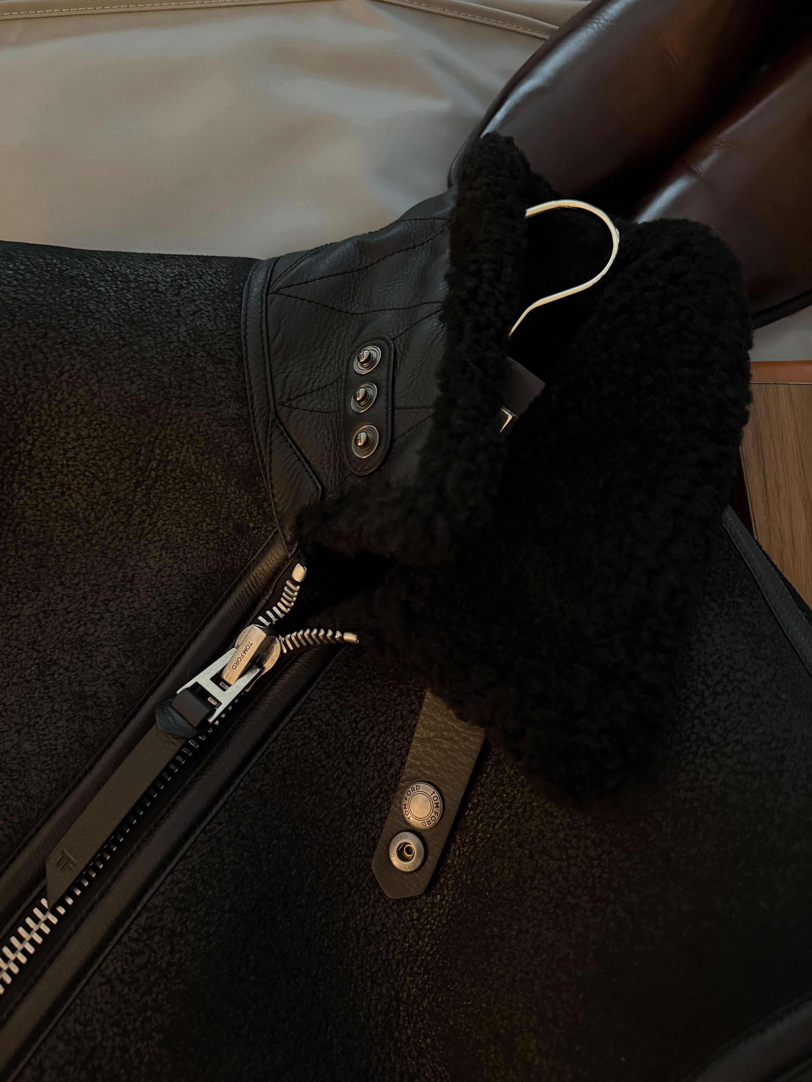 Tom Ford A Menswear Grail: Rare $11K Shearling Tailored To Perfection Size US L / EU 52-54 / 3 - 13 Thumbnail