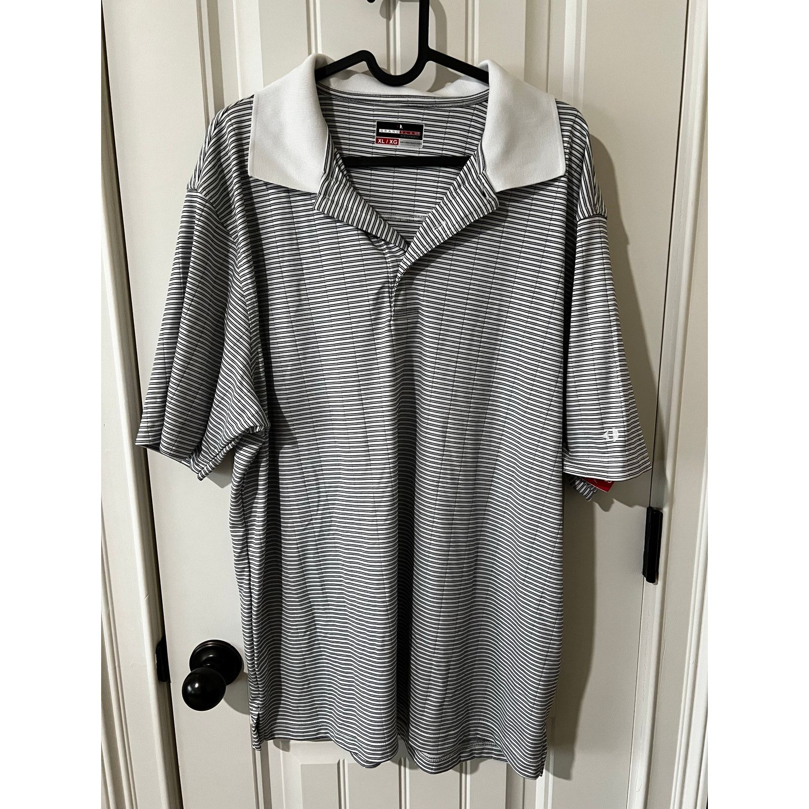 Grand Slam Grand Slam Performance Short Sleeve Striped Golf Polo Shirt Size US XL / EU 56 / 4 - 2 Thumbnail