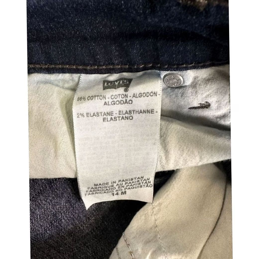 Levi's Levi's Jeans Womens 14M Blue Bootcut Denim Slimming High Rise 29W 27I Button Zip Western Vintage No Size 36" / US 14 / IT 50 - 4 Thumbnail