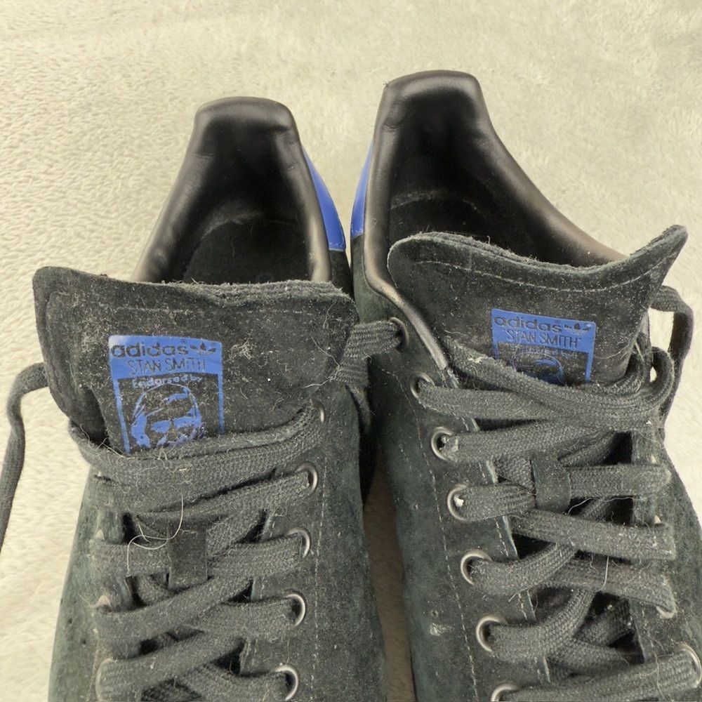 Adidas Adidas Original Stan Smith Black and Blue Men's Sneakers S Size US 8 / EU 41 - 5 Thumbnail