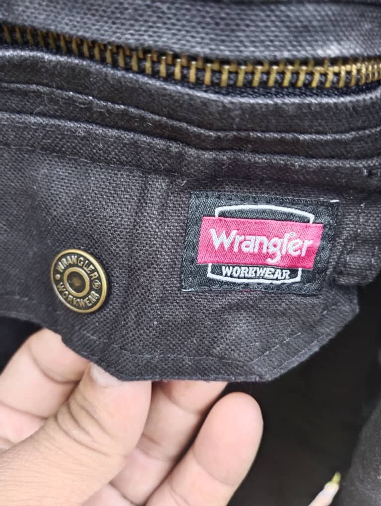 Wrangler Vintage Wrangler Workwear Hoodie Jacket Buttons Up Size US XL / EU 56 / 4 - 4 Thumbnail