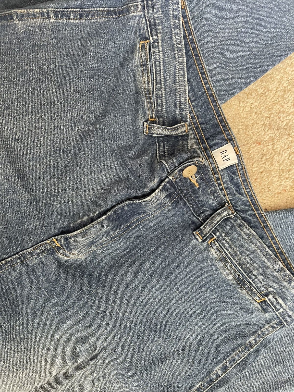 Gap Gap high waisted wide leg crop jeans Size US 32 / EU 48 - 6 Thumbnail