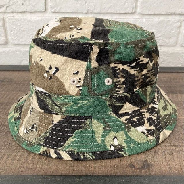 Bape BAPE CRAZY MIX CAMO Bucket Hat a bathing ape NIGO Size ONE SIZE - 2 Thumbnail
