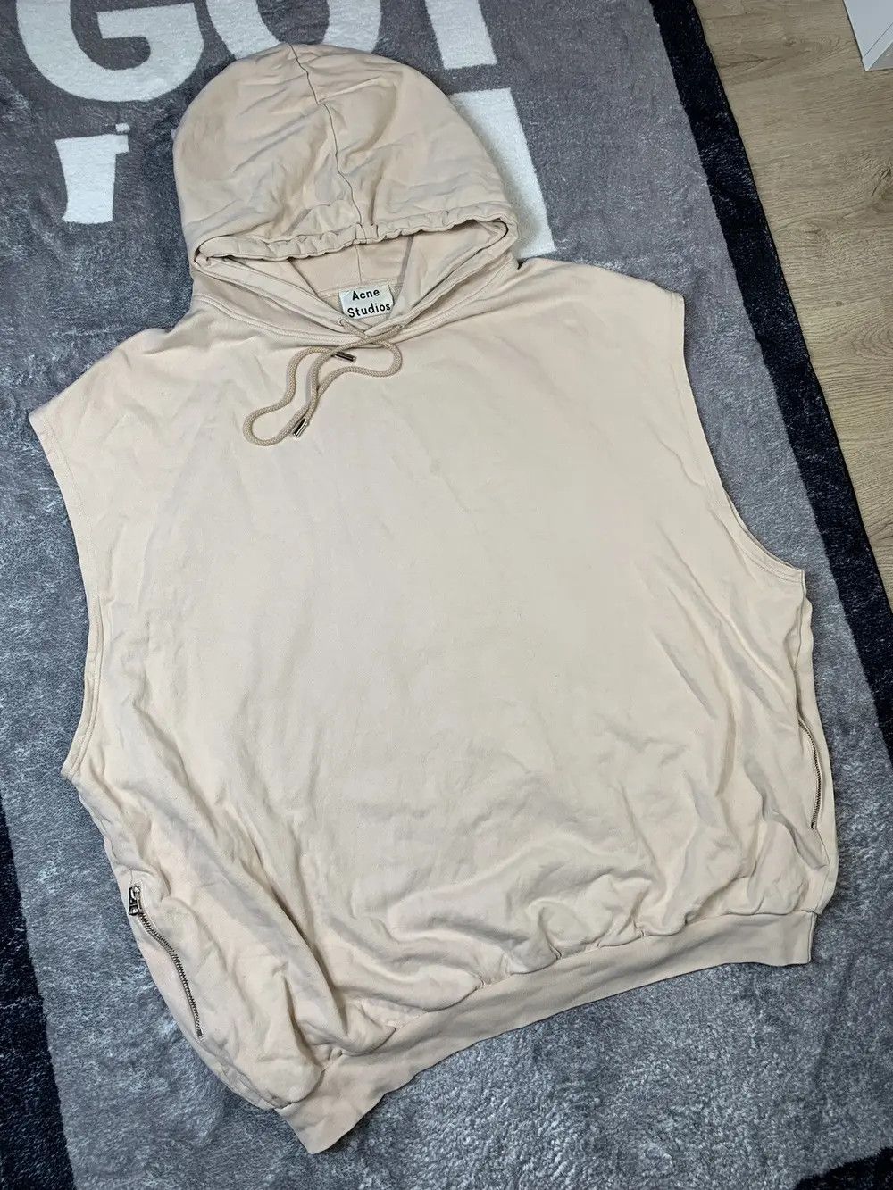 Acne Studios Acne Studios Oversized Sleeveless Hoodie Sweatshirt Hype Size US XL / EU 56 / 4 - 3 Thumbnail