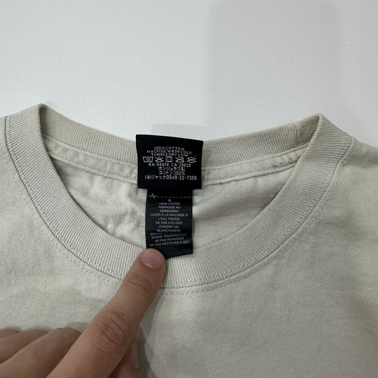 Designer × Stussy HYPE Stussy Chain-Link Tee Large rare y2k baggy graphic tee Size US L / EU 52-54 / 3 - 8 Thumbnail