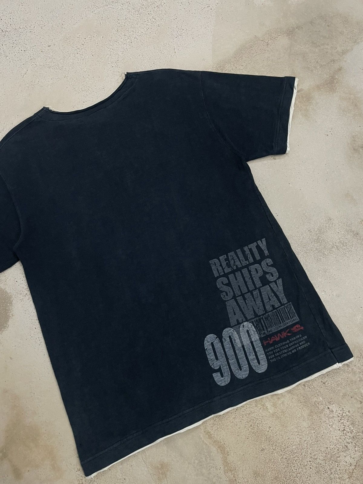 Tony Hawk × Vintage Vintage Tony Hawk Y2K Skate Scene Wording Layered Tee Size US L / EU 52-54 / 3 - 13 Thumbnail