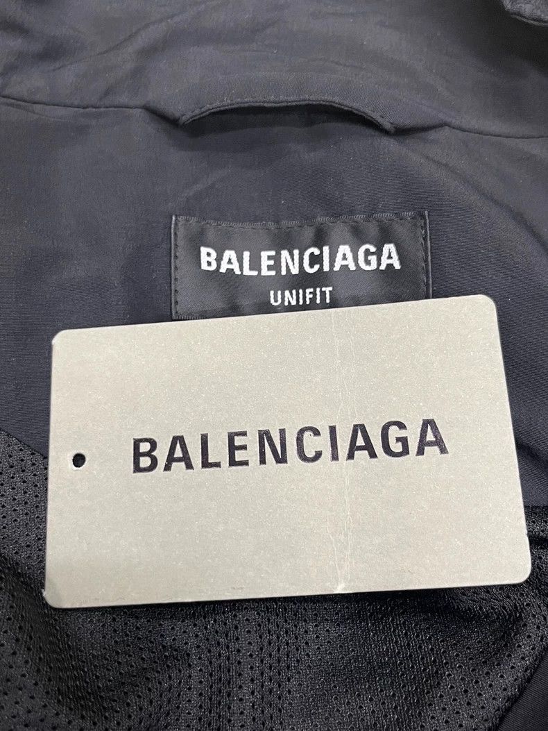 Balenciaga Balenciaga Sporty B FW22 Solid Zip Neck Sport Long Sleeve J Size US M / EU 48-50 / 2 - 5 Thumbnail
