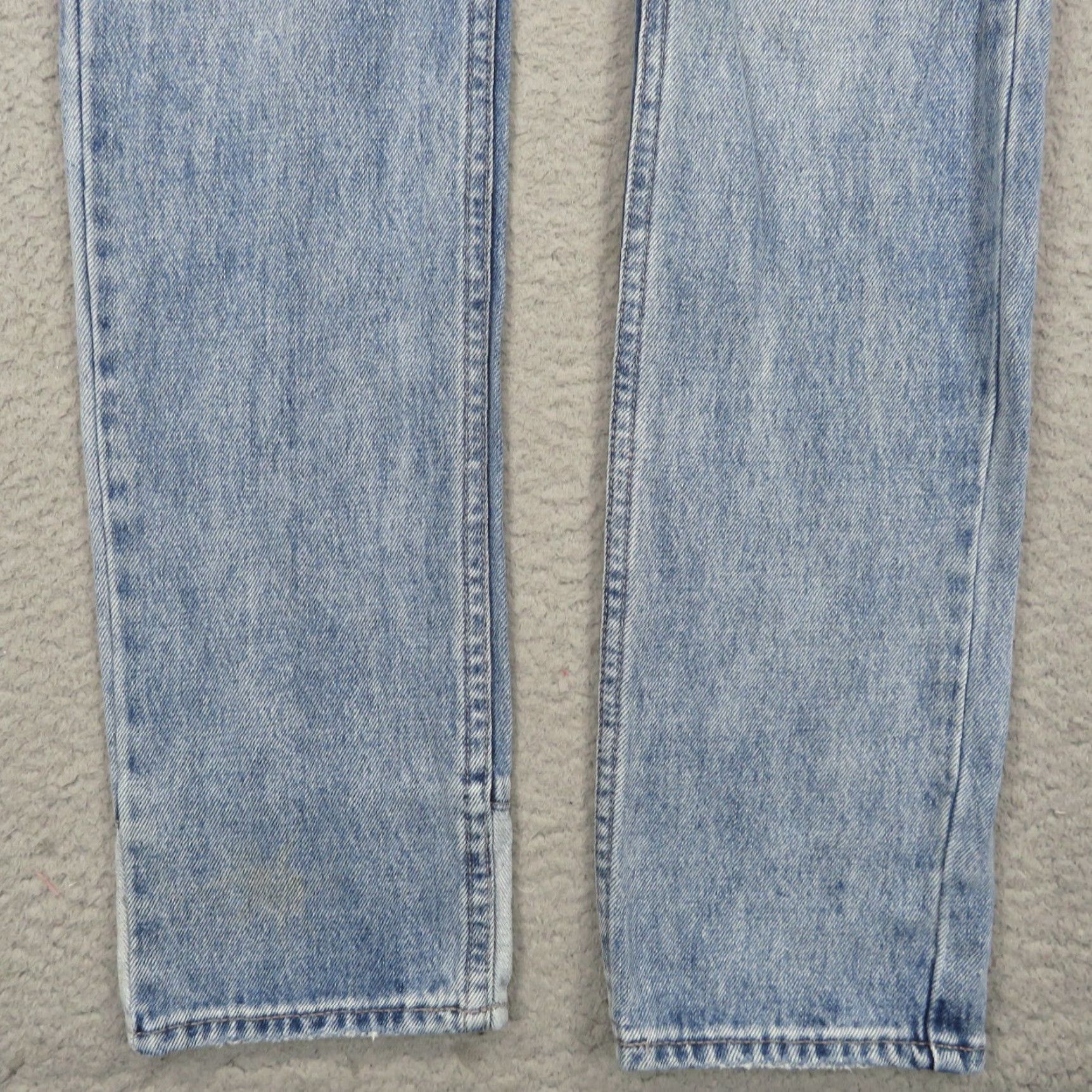 Ksubi Ksubi Jeans 33x34 Chitch Retrograde Thrashed Denim Patchwork Grunge Designer Men Jeans Slim 33 Blue Distressed 5-Pocket Mens Size US 33 - 6 Thumbnail