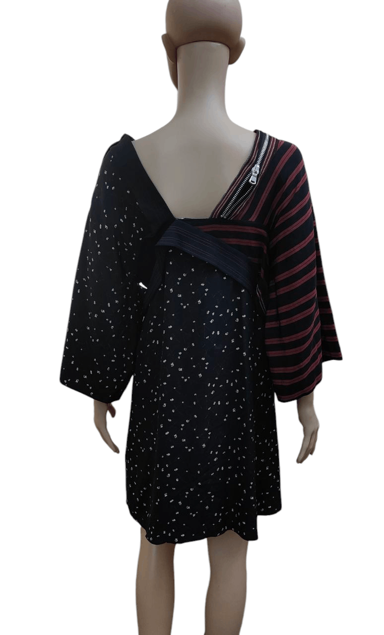 3.1 Phillip Lim 2016 Runway Phillip Lim Reconstructed Silk DressRobeKimono Size XS / US 0-2 / IT 36-38 - 5 Thumbnail