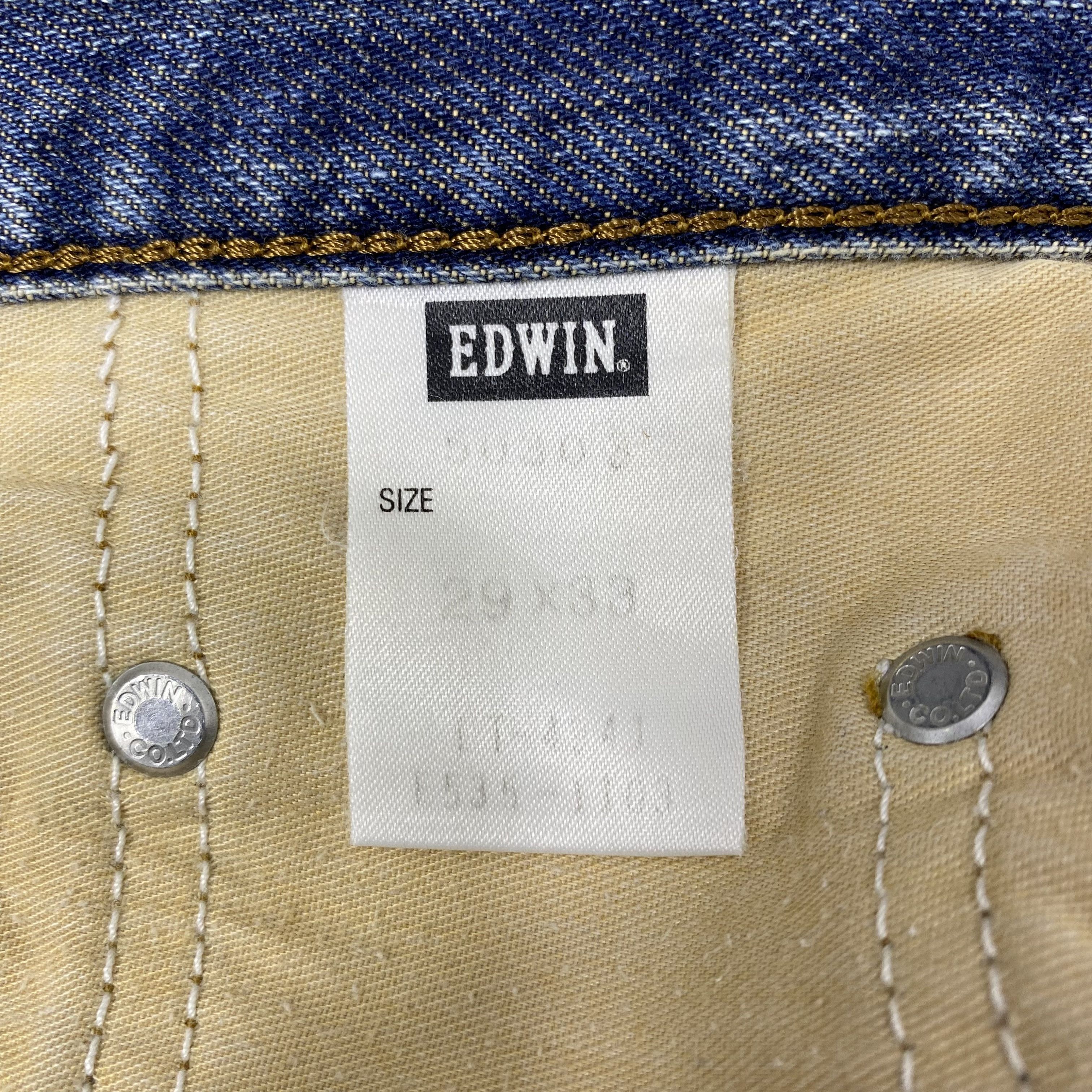 Edwin × If Six Was Nine × Vintage Vintage Edwin 503 Blue Wash Denim-J1177 Size US 30 / EU 46 - 9 Thumbnail