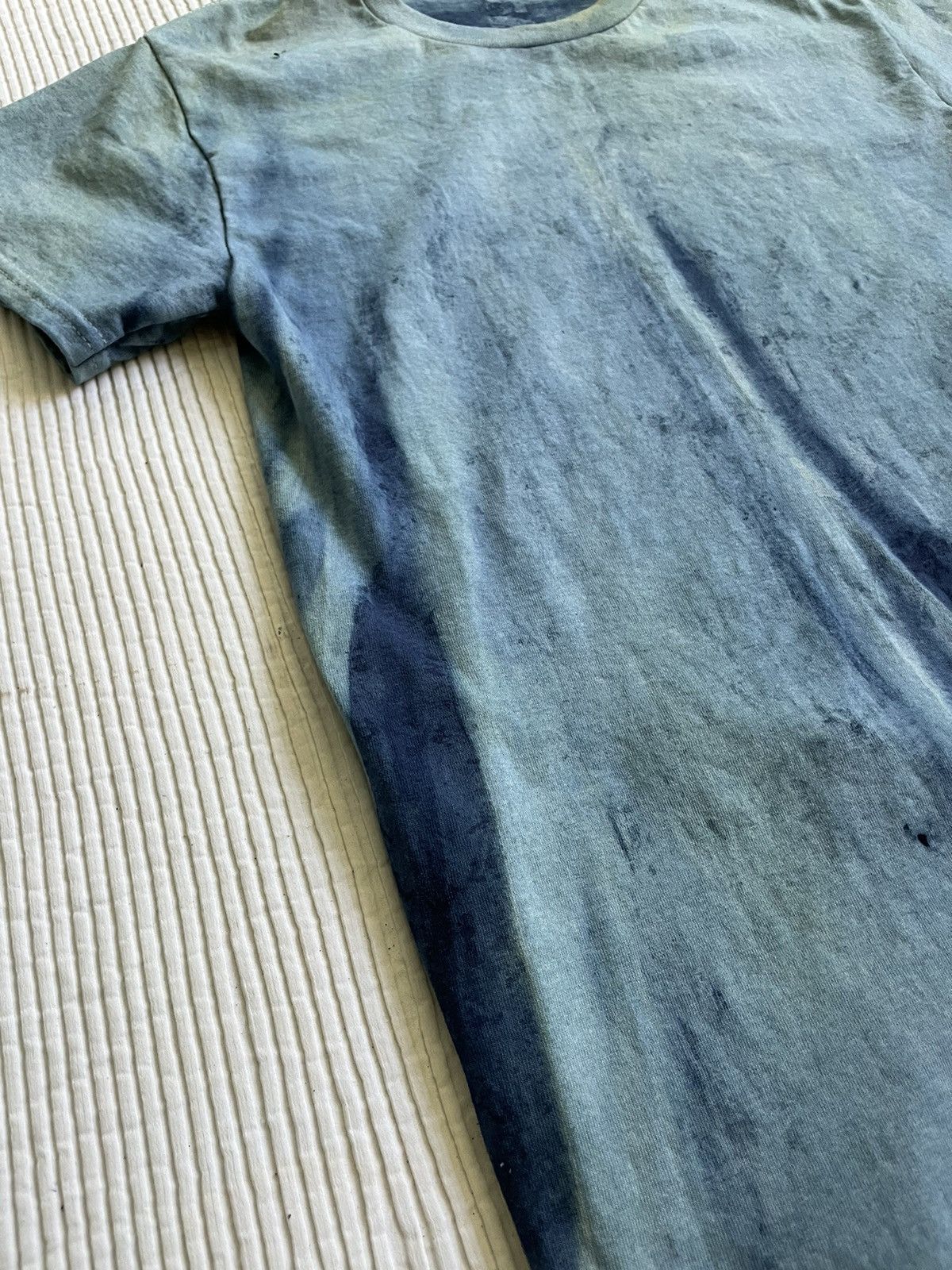 Other Vertical Stripe Indigo Tee Size US L / EU 52-54 / 3 - 3 Thumbnail