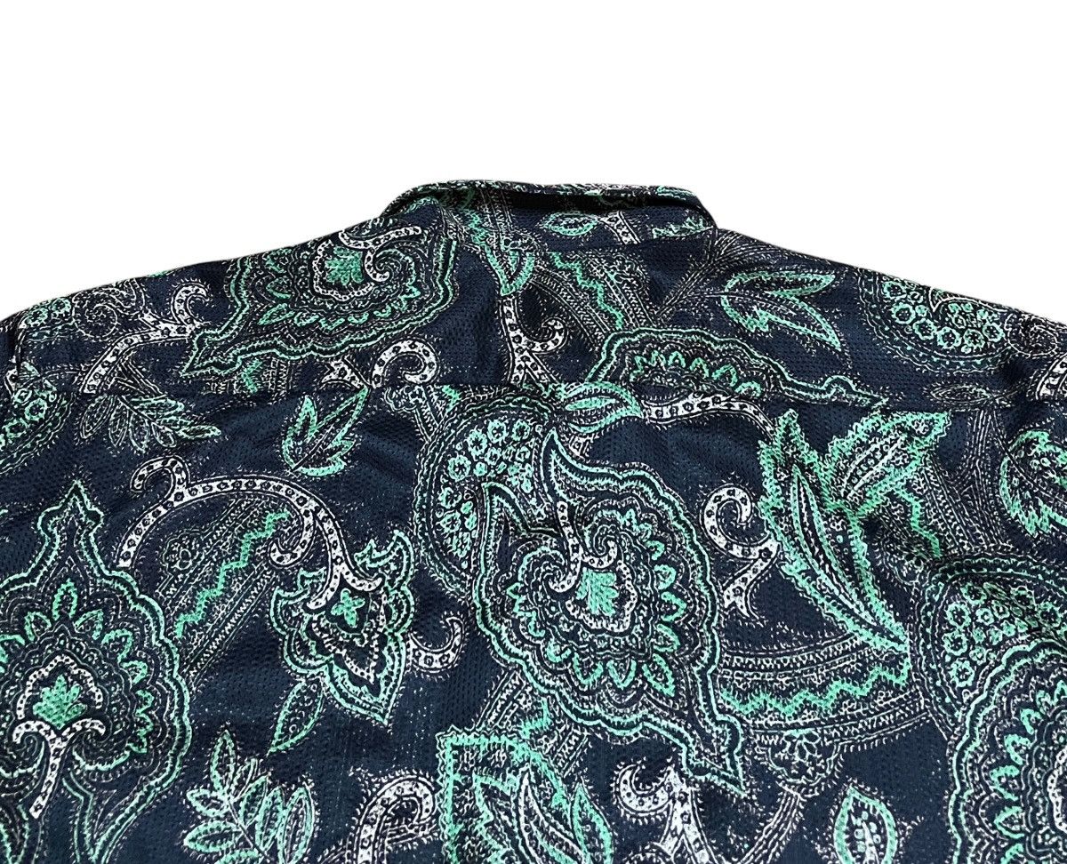 Comme des Garcons Homme Rare Vintage Comme Des Garcons Homme Paisley Shirt 1990s Size US M / EU 48-50 / 2 - 4 Thumbnail