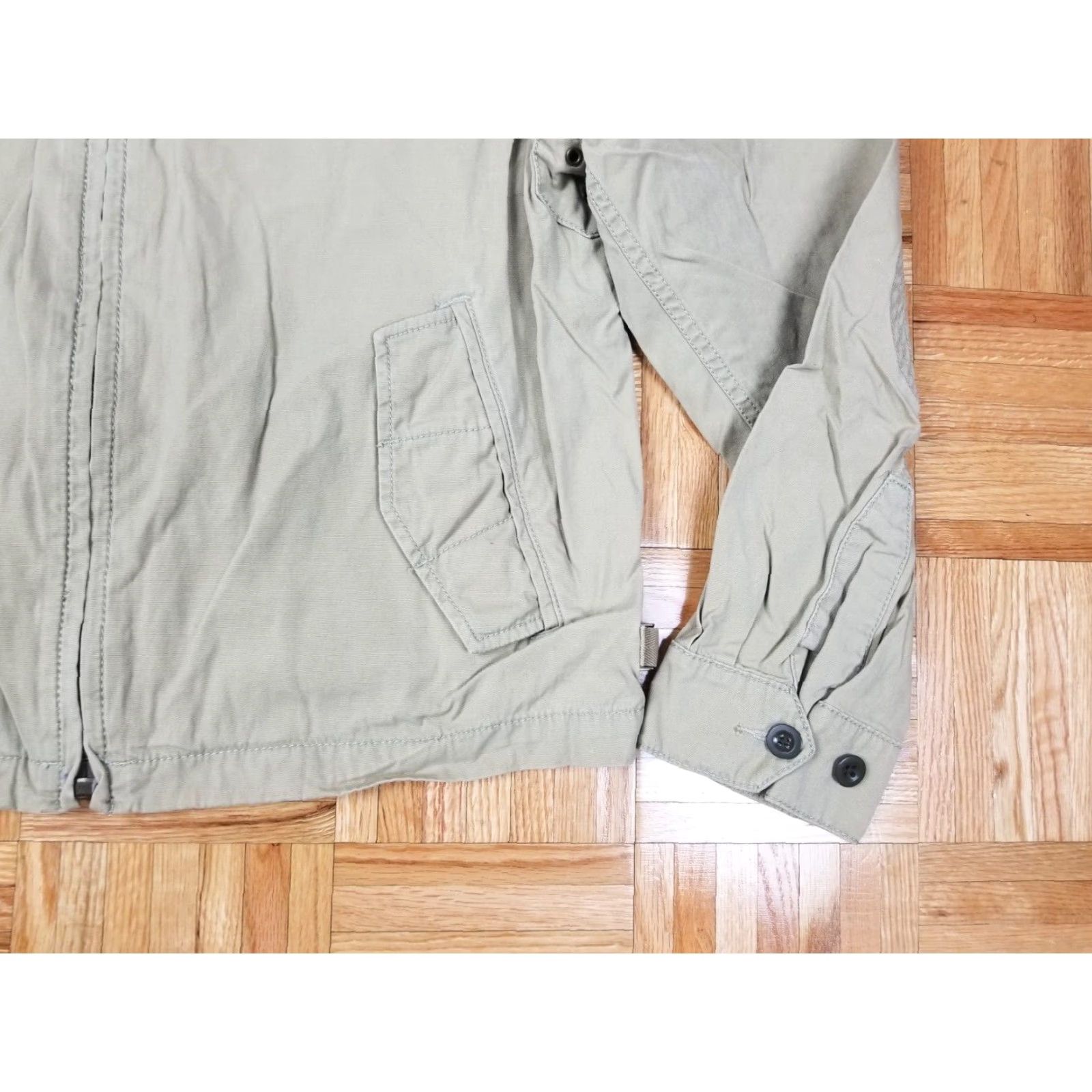 Ralph Lauren VINTAGE Ralph Lauren Polo BEIGE Cotton LIGHT JACKET SZ Large Mens Jacket Size US L / EU 52-54 / 3 - 3 Thumbnail