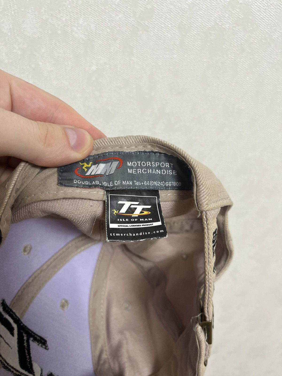 Formula 1 × Vintage Isle Of Man Vintage y2k Racing Cap Size ONE SIZE - 7 Thumbnail