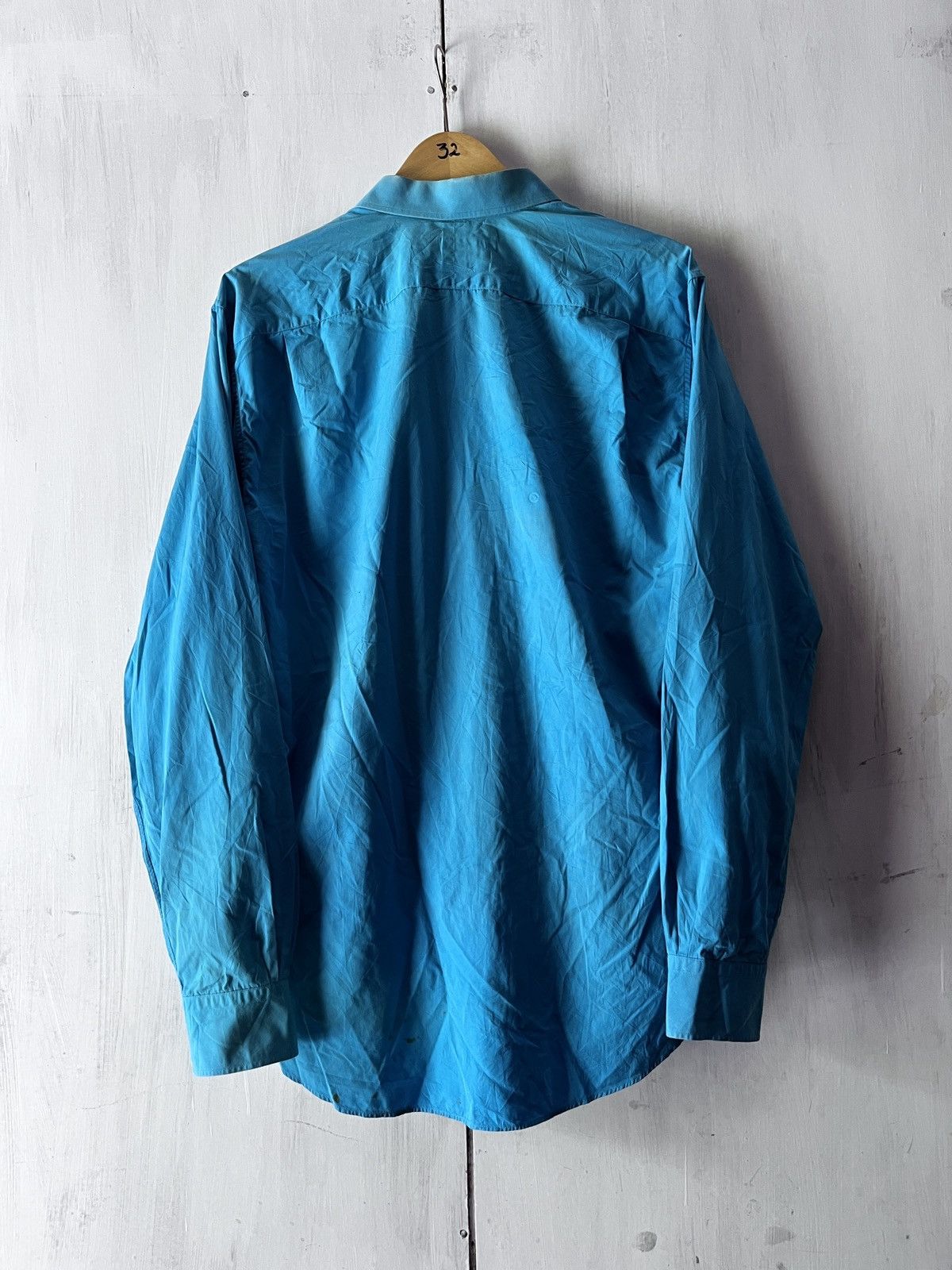 Hermes VINTAGE HERMES BUTTON SHRIT Size US XL / EU 56 / 4 - 2 Thumbnail