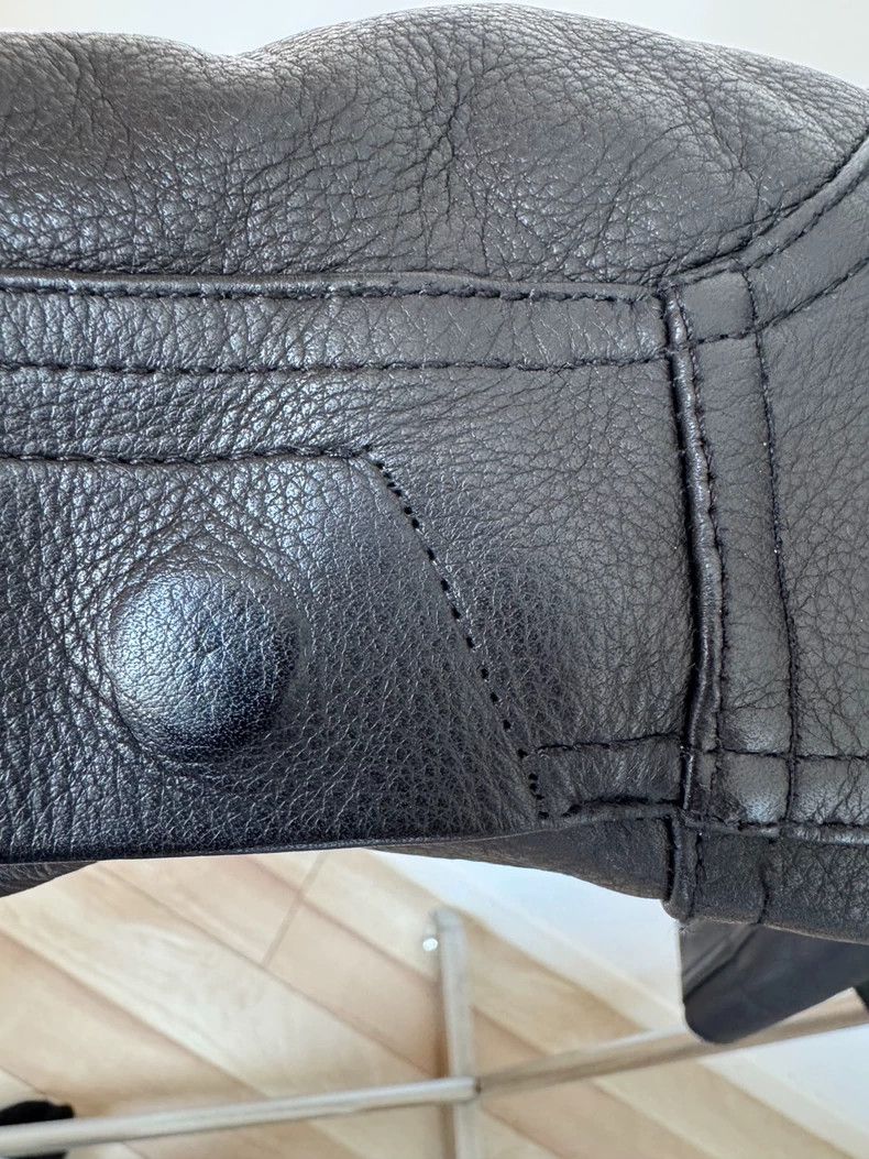 Rick Owens Rick Owens Black leather jacket Size US XXS / EU 40 - 9 Thumbnail