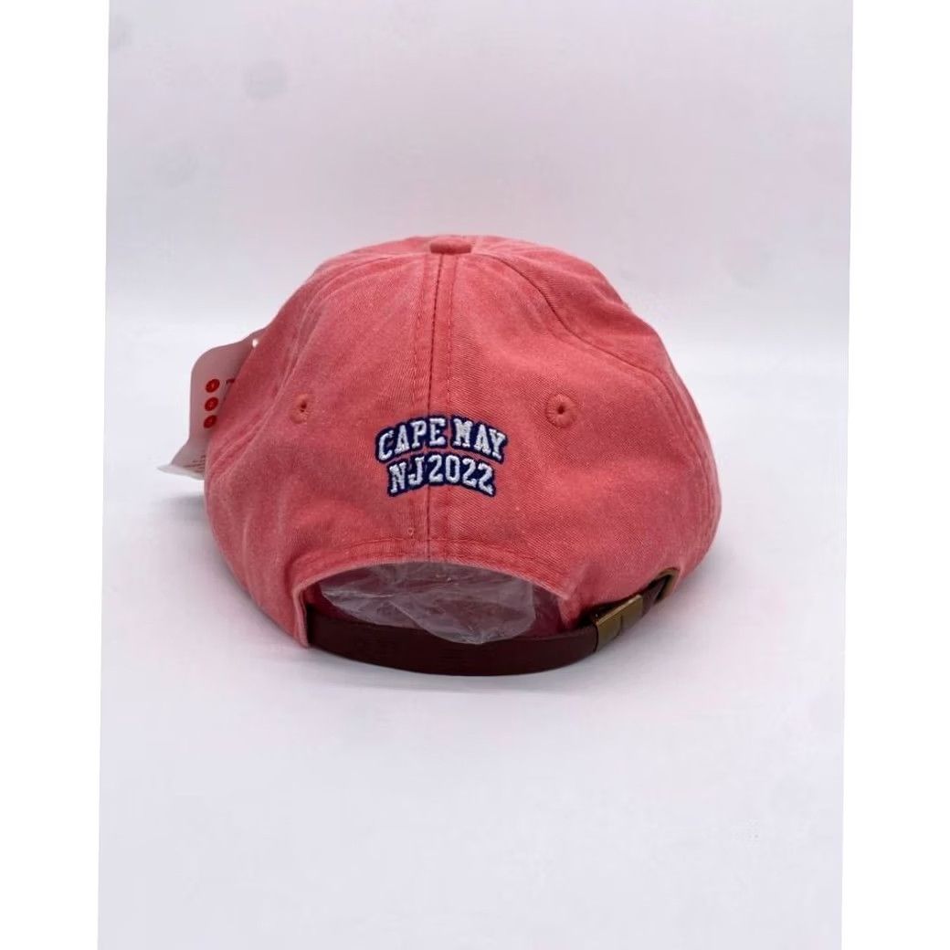 Vintage VINTAGE Adams Hat Cap Strap Back Pink White Adjustable Baseball Outdoor Casual Mens NEW Size ONE SIZE - 4 Thumbnail