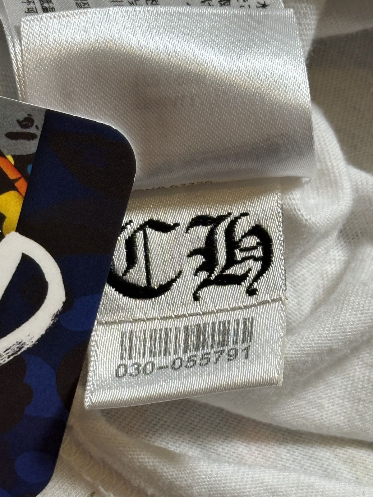 Chrome Hearts Chrome Hearts White Charge Up Long Sleeve Tee Size US S / EU 44-46 / 1 - 11 Thumbnail