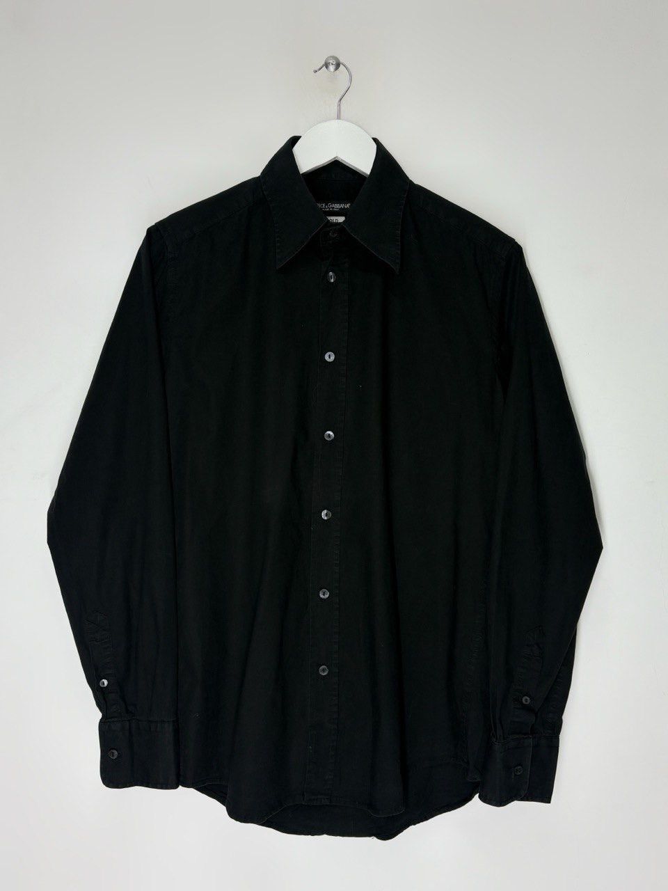 Dolce & Gabbana Dolce&Gabbana Gold Collection Black Button Up Shirt Size US L / EU 52-54 / 3 - 1 Thumbnail