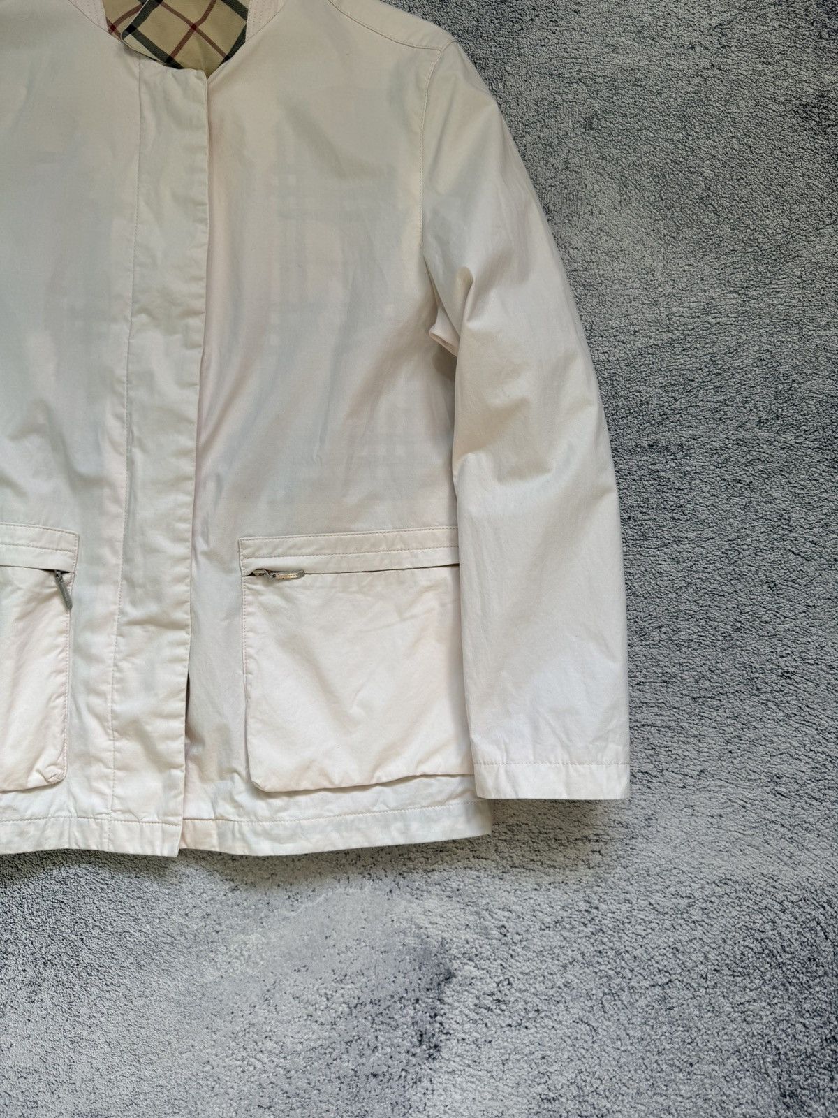 Burberry Burberry London Jacket Women’s Size 38 US8 Pink Check Lining Size M / US 6-8 / IT 42-44 - 7 Thumbnail