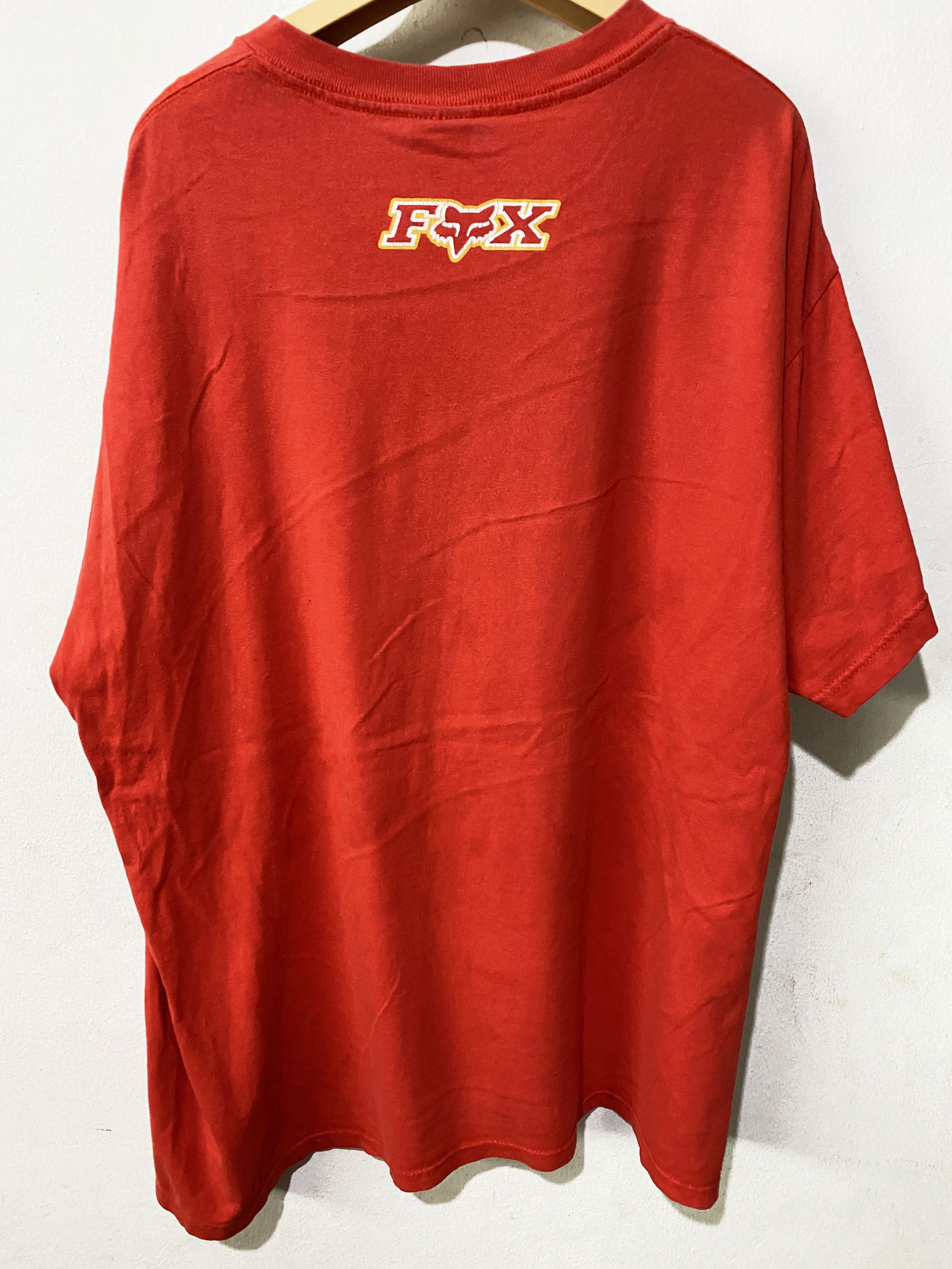 Fox Racing × Vintage Vintage 90s Fox Racing Shirt Size US XL / EU 56 / 4 - 3 Thumbnail