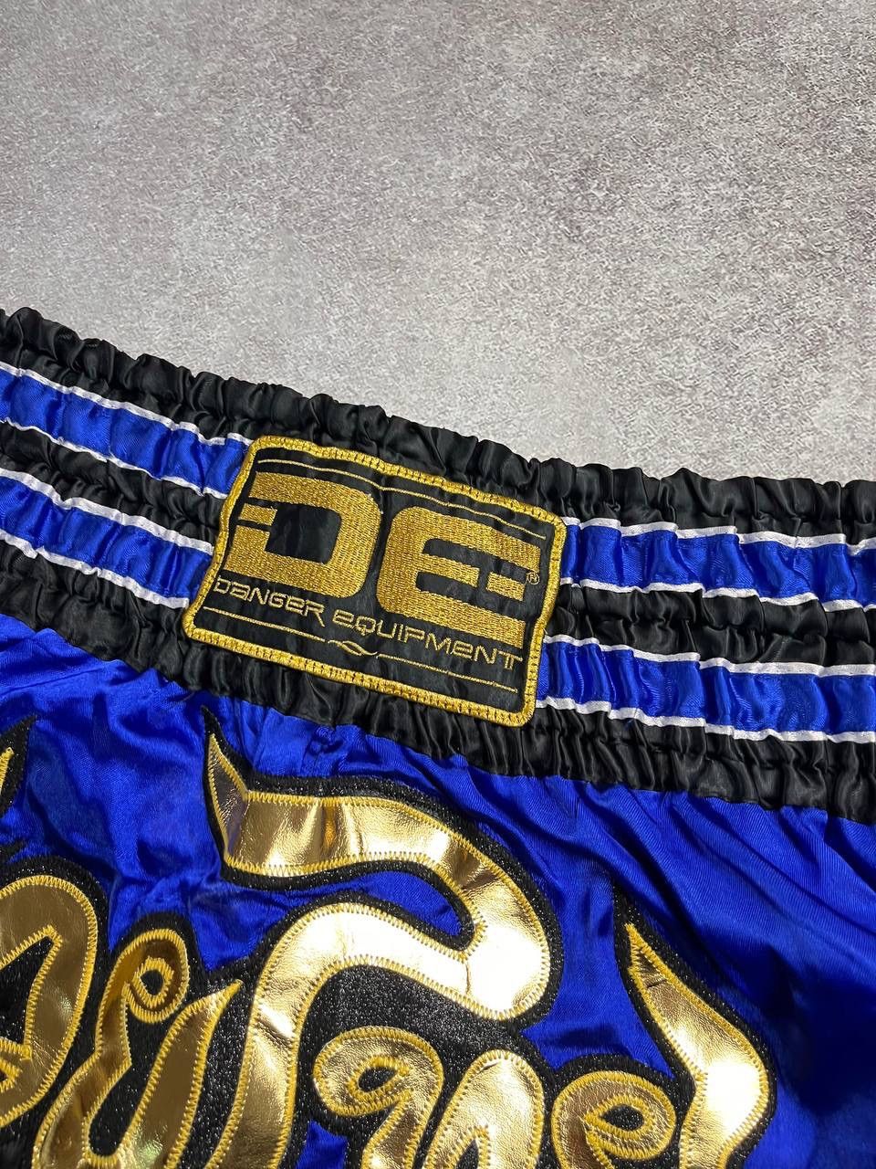 Japanese Brand Vintage Muay Tai Martial Arts Nylon Short Y2K XL Size US 36 / EU 52 - 3 Thumbnail