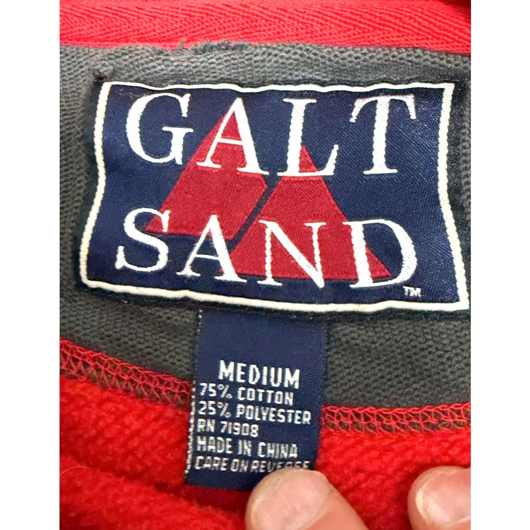 Vintage VINTAGE Galt Sand Wisconsin Badgers Crewneck Size M White Bucky The Badger 90s Size US M / EU 48-50 / 2 - 6 Thumbnail