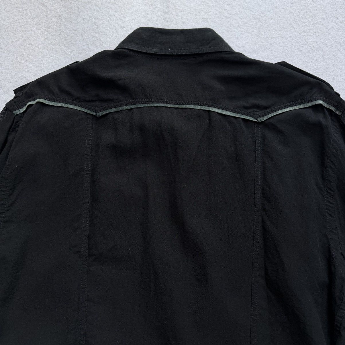 Costume National Costume National Homme SS2005 Sheeran Military Shirt Size US S / EU 44-46 / 1 - 4 Thumbnail