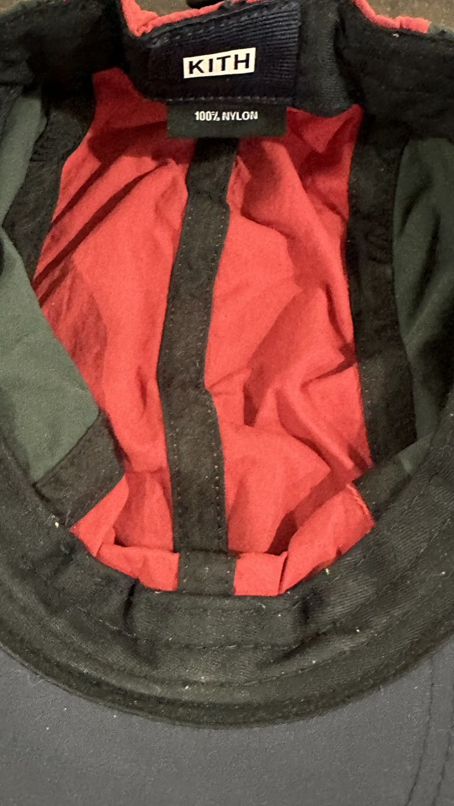 Kith KITH RARE HAT - Red / Green / Blue -Stretch fit Size ONE SIZE - 5 Thumbnail