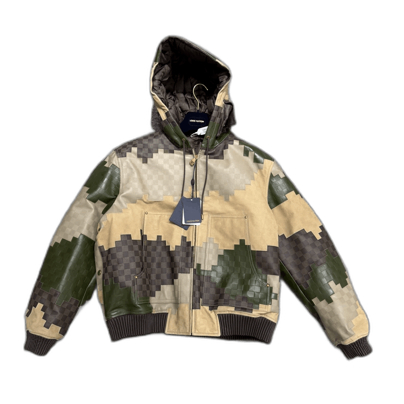 Louis Vuitton louis vuitton lv checkered leather jacket-2508 Size US L / EU 52-54 / 3 - 1 Thumbnail